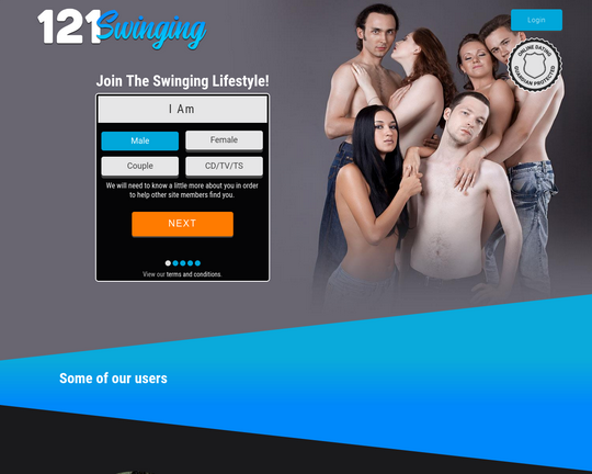 121 Swinging Logo